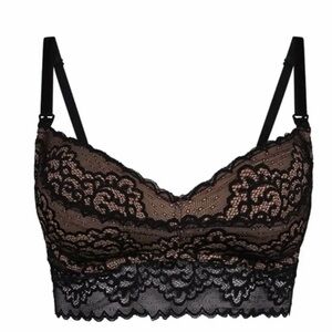 Dairy Fairy Ayla Luxury Lace Nursing + Handsfree Pumping Bra SMALL
